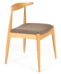 Обеденный стул BULL бук/ткань 54,5x54x75 Натуральный арт.19586 в Астрахани - предосмотр