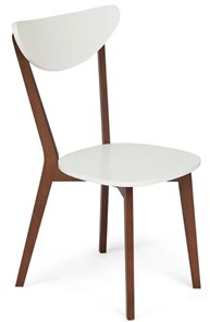 Обеденный стул MAXI (Макси), бук/МДФ 86x48,5x54,5 Белый/Коричневый арт.19583 в Астрахани