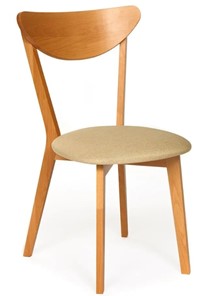 Обеденный стул MAXI (Макси), бук/ткань 86x48,5x54,5 Бежевый/ натуральный бук арт.19593 в Астрахани