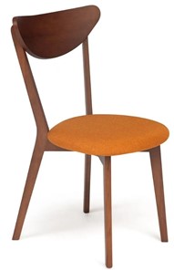 Обеденный стул MAXI (Макси), бук/ткань 86x48,5x54,5 Оранжевый/коричневый арт.19591 в Астрахани