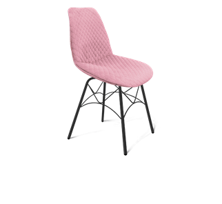 Обеденный стул SHT-ST29-С22 / SHT-S107 (розовый зефир/черный муар) в Астрахани