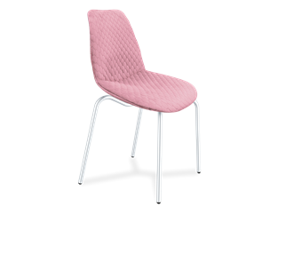 Обеденный стул SHT-ST29-С22 / SHT-S130 HD (розовый зефир/хром лак) в Астрахани