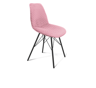 Обеденный стул SHT-ST29-С22 / SHT-S37 (розовый зефир/черный муар) в Астрахани