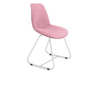 Обеденный стул SHT-ST29-С22 / SHT-S38 (розовый зефир/хром лак) в Астрахани