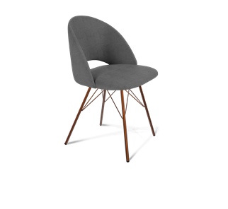 Обеденный стул SHT-ST34 / SHT-S37 (платиново-серый/медный металлик) в Астрахани