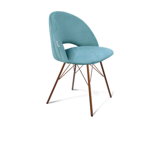 Обеденный стул SHT-ST34-1 / SHT-S37 (голубая пастель/медный металлик) в Астрахани