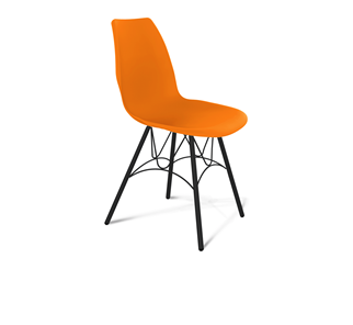 Обеденный стул SHT-ST29/S100 (оранжевый ral2003/черный муар) в Астрахани - предосмотр