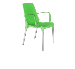 Обеденный стул SHT-ST76/S424 (зеленый/хром лак) в Астрахани