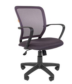 Офисное кресло CHAIRMAN 698 black TW, ткань, цвет серый в Астрахани
