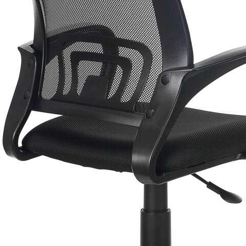 Офисное кресло Brabix Fly MG-396 (с подлокотниками, сетка, черное) 532083 в Астрахани - изображение 5