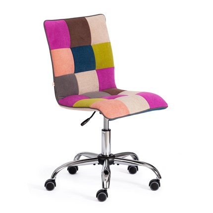 Кресло компьютерное ZERO (спектр) ткань, флок, цветной арт.15370 в Астрахани - изображение