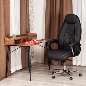Компьютерное кресло BOSS Lux, кож/зам, черный, арт.21151 в Астрахани - предосмотр 12