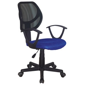 Кресло офисное Brabix Flip MG-305 (ткань TW, синее/черное) 531919 в Астрахани