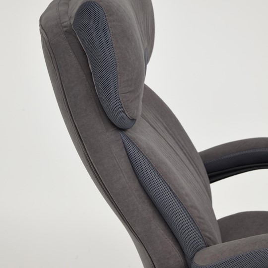 Офисное кресло DUKE флок/ткань, серый/серый, 29/TW-12 арт.14039 в Астрахани - изображение 10