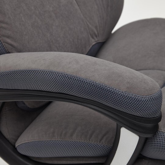 Офисное кресло DUKE флок/ткань, серый/серый, 29/TW-12 арт.14039 в Астрахани - изображение 12