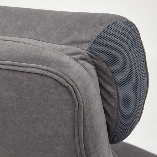 Офисное кресло DUKE флок/ткань, серый/серый, 29/TW-12 арт.14039 в Астрахани - изображение 16