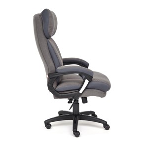 Офисное кресло DUKE флок/ткань, серый/серый, 29/TW-12 арт.14039 в Астрахани - предосмотр 2