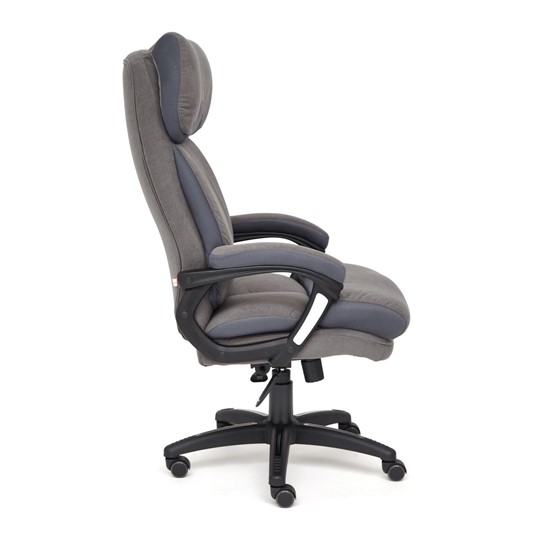 Офисное кресло DUKE флок/ткань, серый/серый, 29/TW-12 арт.14039 в Астрахани - изображение 2