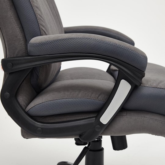 Офисное кресло DUKE флок/ткань, серый/серый, 29/TW-12 арт.14039 в Астрахани - изображение 22