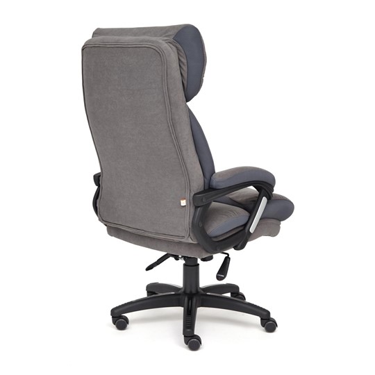 Офисное кресло DUKE флок/ткань, серый/серый, 29/TW-12 арт.14039 в Астрахани - изображение 3