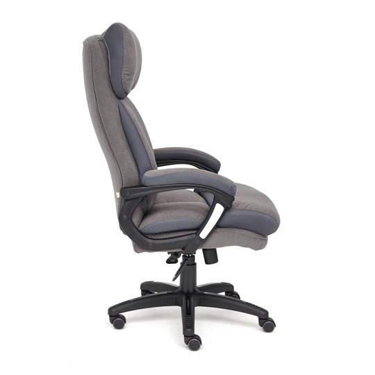 Офисное кресло DUKE флок/ткань, серый/серый, 29/TW-12 арт.14039 в Астрахани - изображение 5