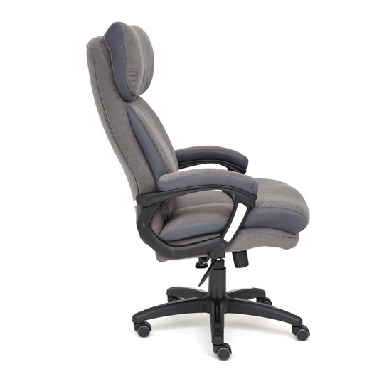 Офисное кресло DUKE флок/ткань, серый/серый, 29/TW-12 арт.14039 в Астрахани - изображение 6