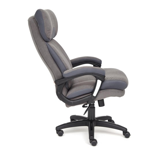 Офисное кресло DUKE флок/ткань, серый/серый, 29/TW-12 арт.14039 в Астрахани - изображение 8