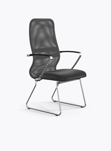 Кресло офисное Ergolife Sit 8 B2-9K - X1+Extra (Св.серый-Черный) в Астрахани
