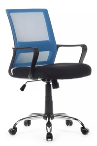Кресло офисное RCH 1029MB, черный/синий в Астрахани