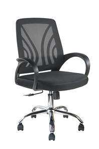 Кресло компьютерное Riva Chair 8099Е, Черный в Астрахани