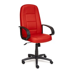 Кресло компьютерное СН747 кож/зам, красный, арт.7707 в Астрахани
