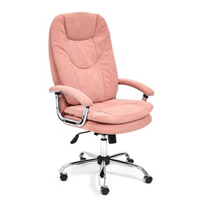Компьютерное кресло SOFTY LUX флок, розовый, арт.13952 в Астрахани