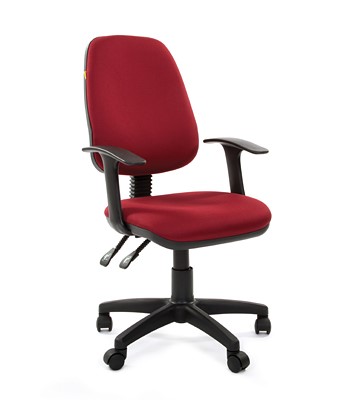Компьютерное кресло CHAIRMAN 661 Ткань стандарт 15-11 красная в Астрахани - изображение