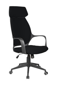 Офисное кресло Riva Chair 7272 (Черный/черный) в Астрахани