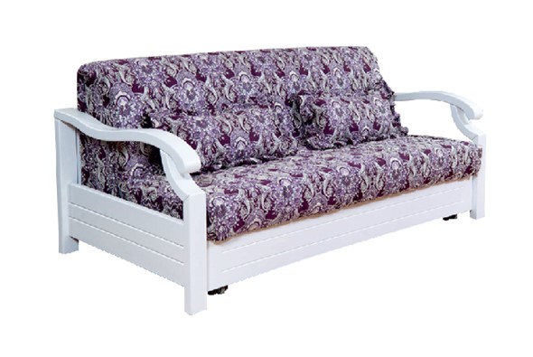 Прямой диван Глория, 1200 ППУ, цвет белый в Астрахани - изображение