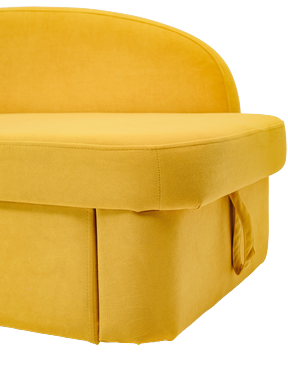 Диван-кровать левая Тедди желтый в Астрахани - изображение 3