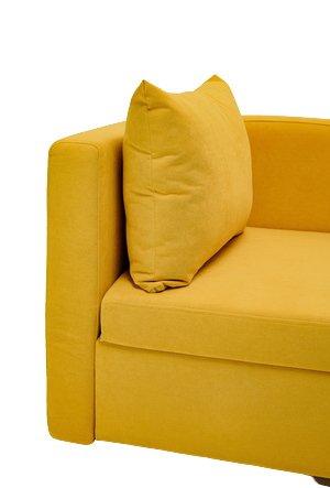 Диван-кровать левая Тедди желтый в Астрахани - изображение 5