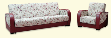 Мебельный комплект Элегия 5, диван + кресло в Астрахани