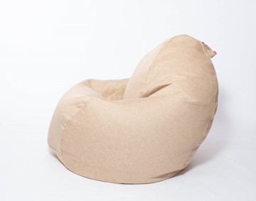Кресло-мешок Макси, рогожка, 150х100, песочное в Астрахани - предосмотр 2