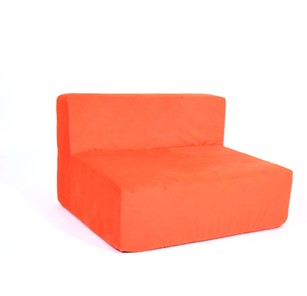 Кресло бескаркасное Тетрис 100х80х60, оранжевое в Астрахани