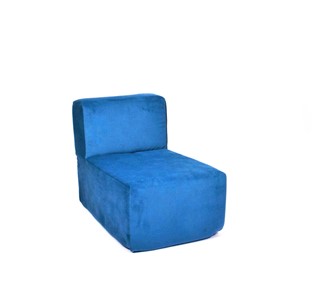 Кресло бескаркасное Тетрис 50х80х60, синий в Астрахани