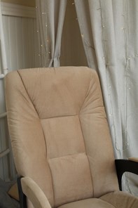 Кресло-качалка Леон маятниковая, ткань AMIGo песок 29-Т-П в Астрахани - предосмотр 7