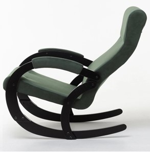 Кресло-качалка в гостиную Корсика, ткань Amigo Green 34-Т-AG в Астрахани - предосмотр 1