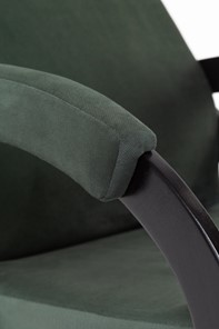 Кресло-качалка в гостиную Корсика, ткань Amigo Green 34-Т-AG в Астрахани - предосмотр 4