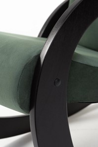 Кресло-качалка в гостиную Корсика, ткань Amigo Green 34-Т-AG в Астрахани - предосмотр 5