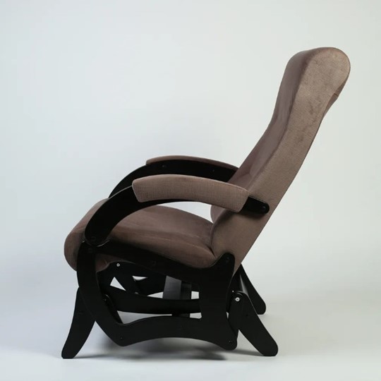 Маятниковое кресло Амелия, ткань кофе с молоком 35-Т-КМ в Астрахани - изображение 1