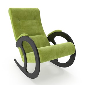 Кресло-качалка Модель 3, Verona 38 Apple Green-велюр в Астрахани