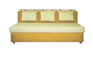 Кухонный диван Модерн большой со спальным местом в Астрахани - предосмотр