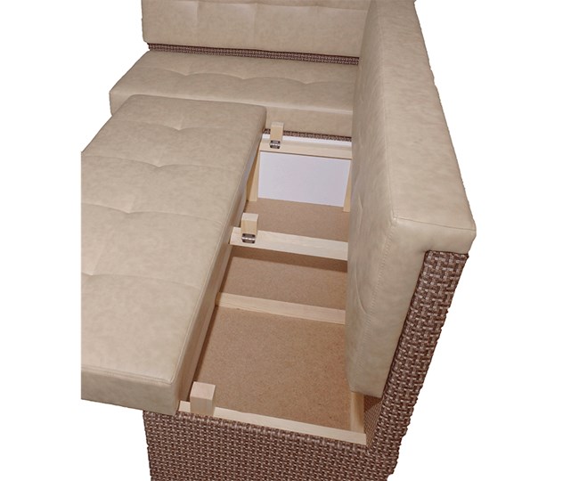 Угловой кухонный диван Нео КМ 3 с механизмом 2000*1110 в Астрахани - изображение 6