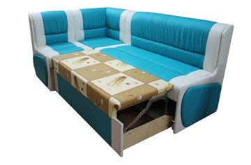Угловой кухонный диван Квадро 4 со спальным местом в Астрахани - предосмотр 2